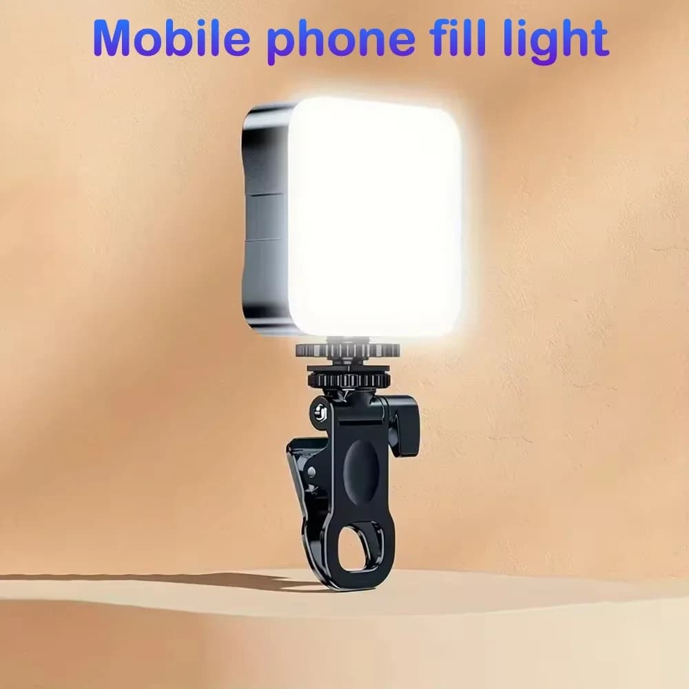 5.5 W Pocket Filling Light Mini Portable LED Video Filling Light for Camera Smartphone GoPro Laptop Selfie Adjustable Photography