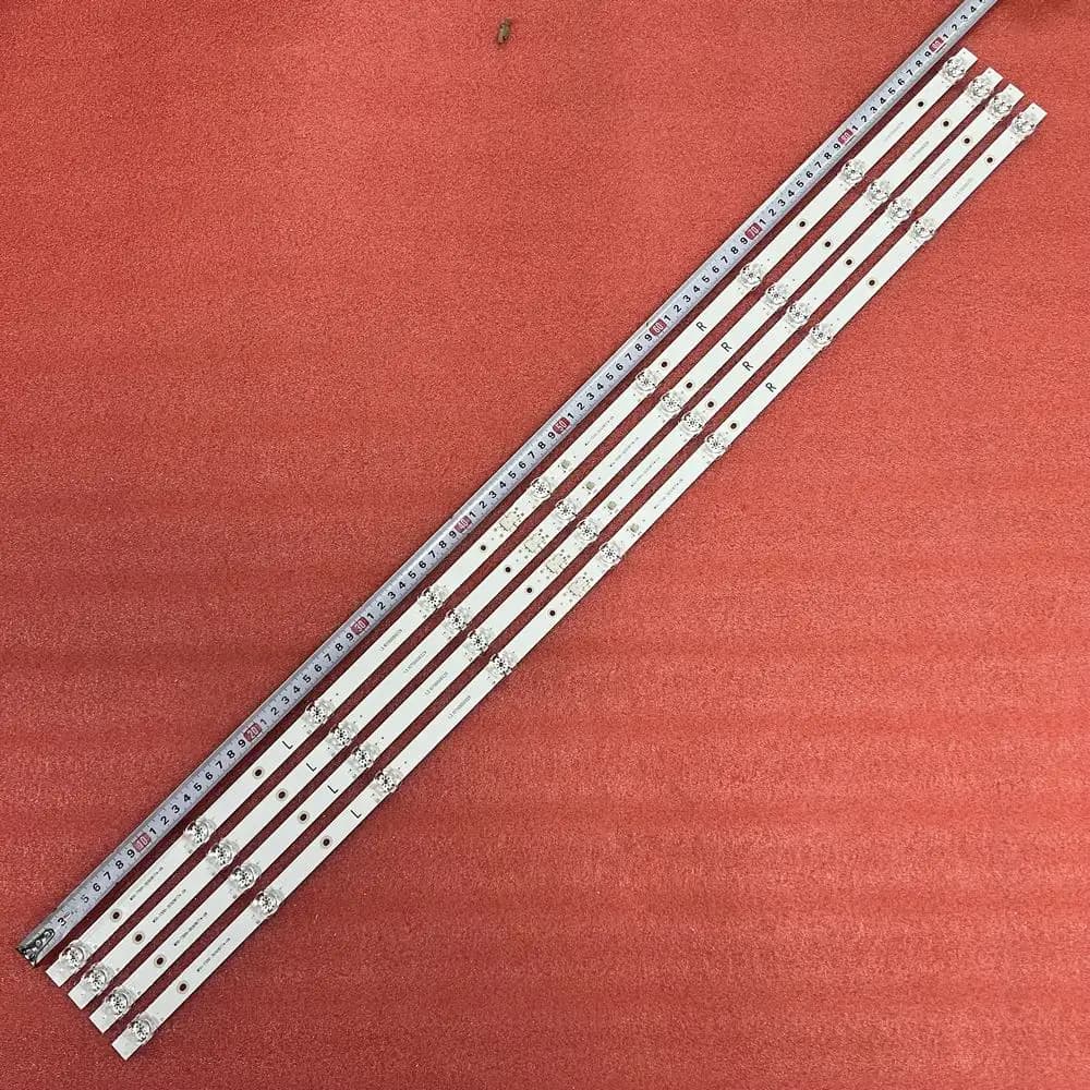 Striscia di retroilluminazione a LED per TD Sistem K50DLG12US akai AK50H1485 MSG-T500-303018774-09 1.3.10700000229 MSG-T500-F1-3030-026-09