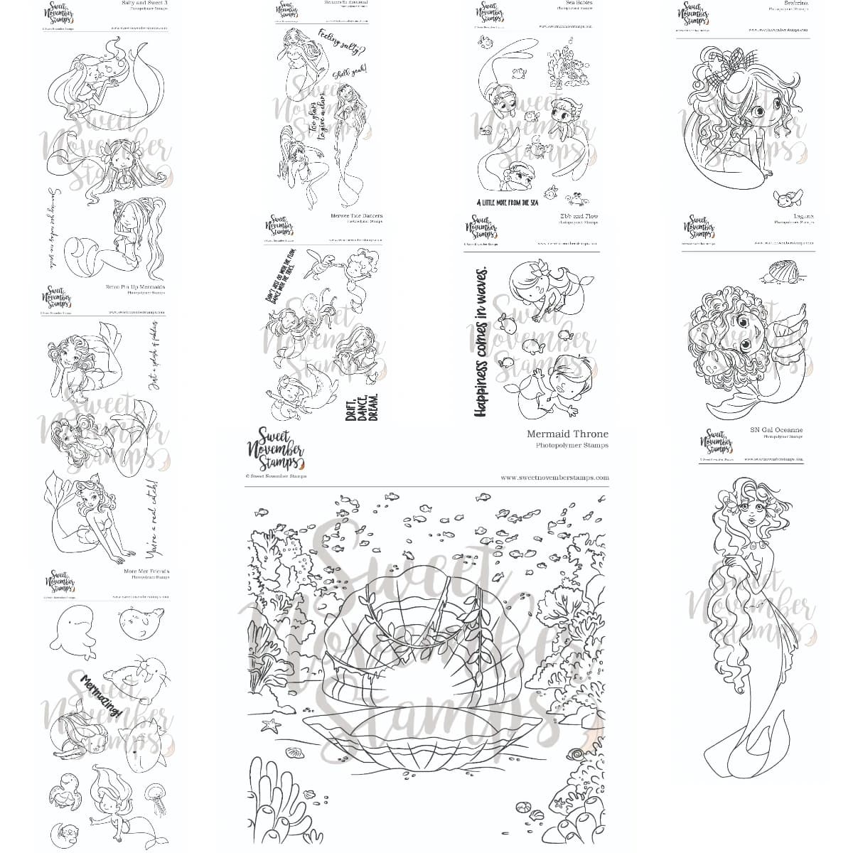 2026 New Clear Stamp Set - Ebb and Flow For DIY Scrapbooking Crafts Maker Photo Album Template Handmade Decoration