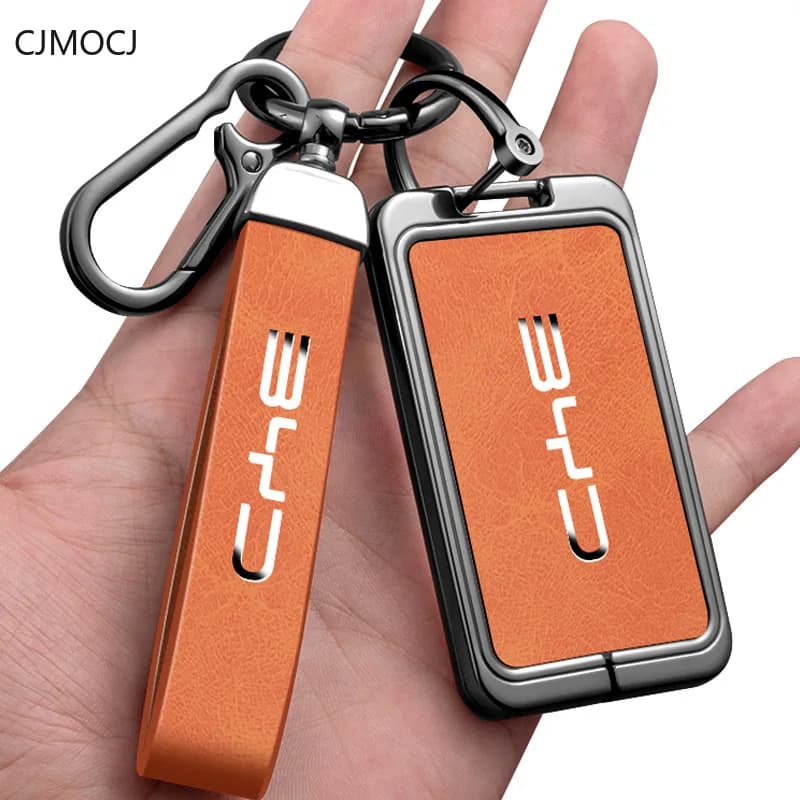 Copri chiave per scheda NFC in lega di zinco premium per BYD Seagull/Dolphin/Han EV/Tang DM-i/Song Pro/Qin Plus - Custodia protettiva per chiave