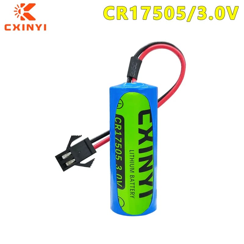 Batteria al litio CXINYI CR17505 3V 2800mAh per PLC, controllo industriale, servo, contatore d'acqua intelligente, rilevatore di fumo