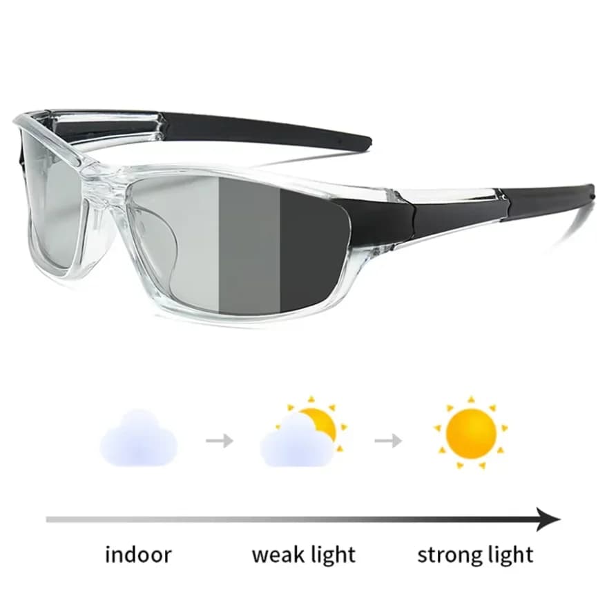 New Polarized Cycling Sunglasses Men Women Reflective Outdoor Sports Glasses UV400 Fishing Hiking Shades