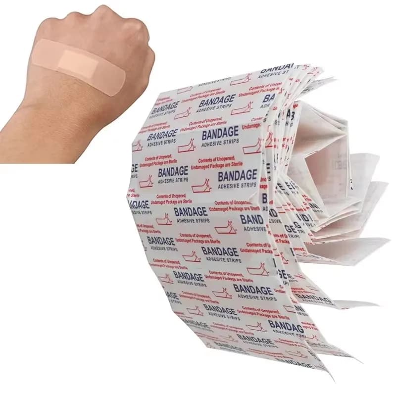 10/50/100pcs Traspirante Cerotto Impermeabile Benda di Primo Soccorso Medicazione della Ferita Nastro Medico Ferita Gesso Kit Di Emergenza Cerotti