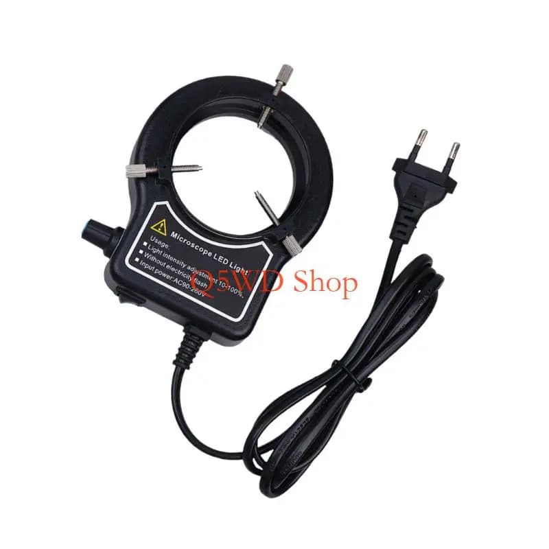 Q5WD Versatile Microscope Lighting Solution Rotatable Dimmer Knob For Precise Illuminating During Observations Rings Light