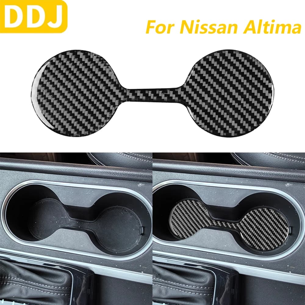 For Nissan Altima 2019-2025 Carbon Fiberglass Wallet Underwire Covering Car Accessories Interior Decoration Wall decal