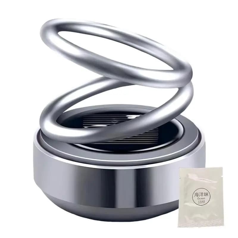 Deodorants for solar cars Double ring rotary ring Car scent ornaments Aromatherapy Automatic Diffuser Diffuser for interior decoration for car