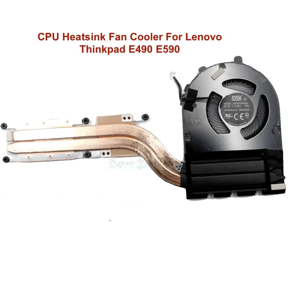 02DL822 CPU Dissipatore di Calore Ventola di Raffreddamento Per Lenovo Thinkpad E490 E590 Radiatore Del Computer Portatile 02DL823 02DL824 02DL825 02DL826 EG50040S1-CF20-S9A