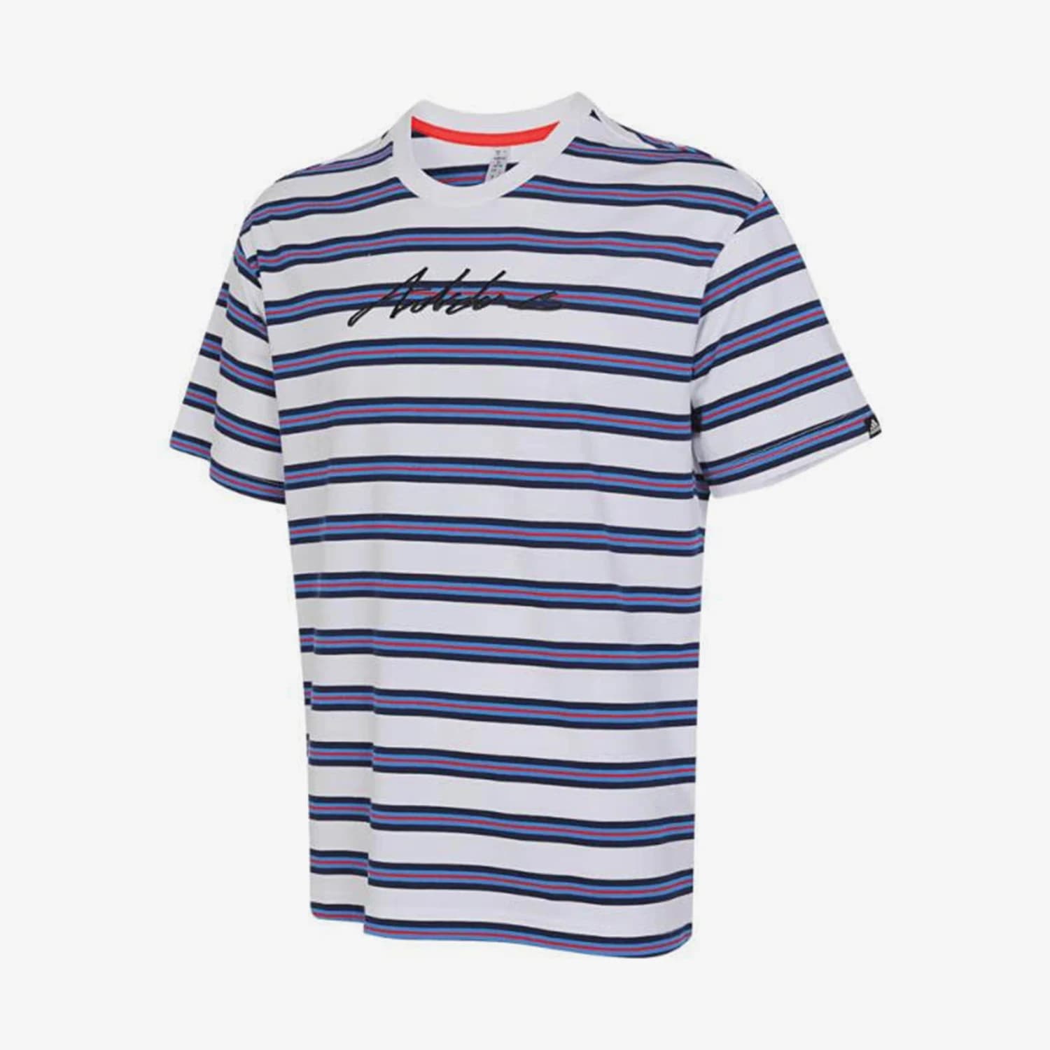 Adidas genuino 2024 nuova maglietta a maniche corte alla moda girocollo lavorata a maglia da uomo IR5822
