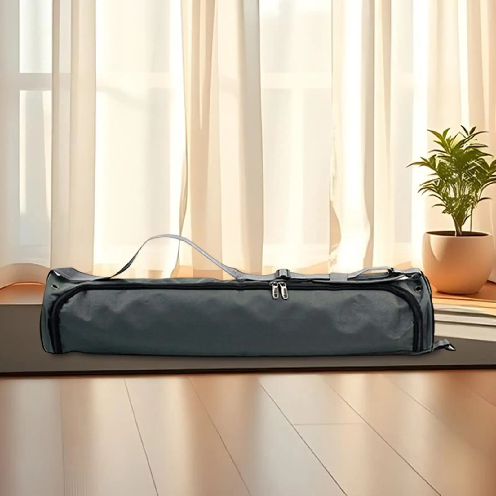 Yoga Mat Case with Adjustable Oxford Fabric Shoulder, Durable, for Fitness and Female Travel