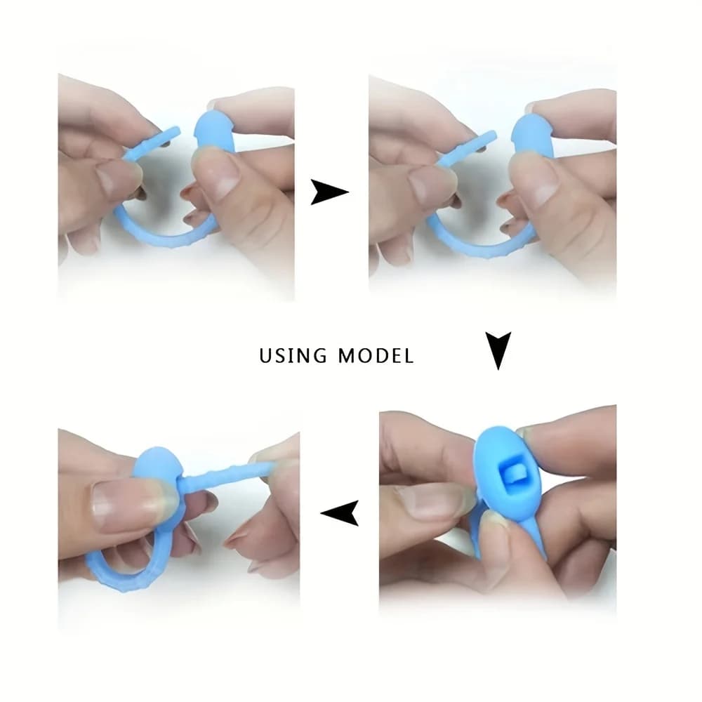 Cinghie per organizer per cavi in colori misti da 20 pezzi, fascette per la gestione dei cavi in silicone per auricolari, caricabatterie e vari cavi