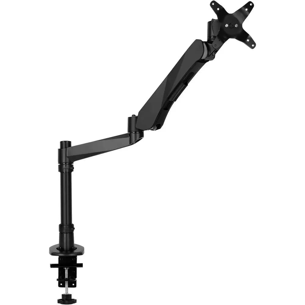 Supporto da scrivania per monitor premium con braccio regolabile | Supporto per Monitor con Braccio a Molla a Gas, Compatibile con Schermi da 19, 21.5, 24, 27, 32 Pollici, con Attacco VESA 75/100