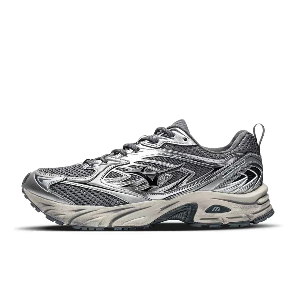 Mizuno FIYI V2 Unisex Low-Top Running Shoes – Silver-Gray, Versatile Cushioning, Breathable & Comfortable Fit D1GH241517