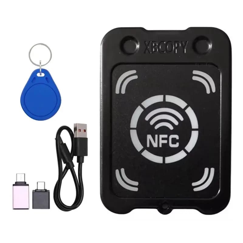 [NUOVO A09R!】 Copiatrice per lettore di schede Smart Chip RFID + Portachiavi UID Lettore di chiavi con crittografia NFC IC 13,56 Mhz Duplicatore clone token RFID