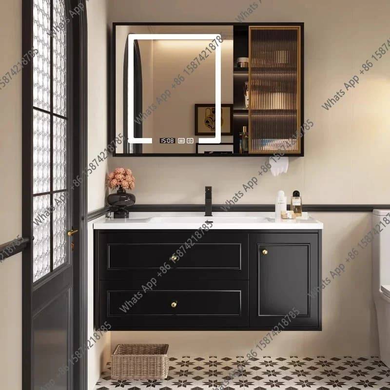 Xx X Aesthetic Sink Bathroom Cabinet Storage Drawers Unit Vanity Bathroom Cabinet Toilet Display Ergonomic Gabinete Unique Furni