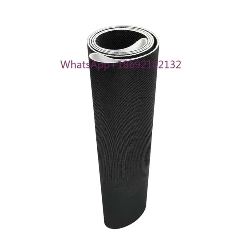 105.5*16 Inch Prelubed Treadmill Belt 1.6mm 2680x406mm Grass Pattern Anti-Slip Water-Proof Running Conveyor Belt