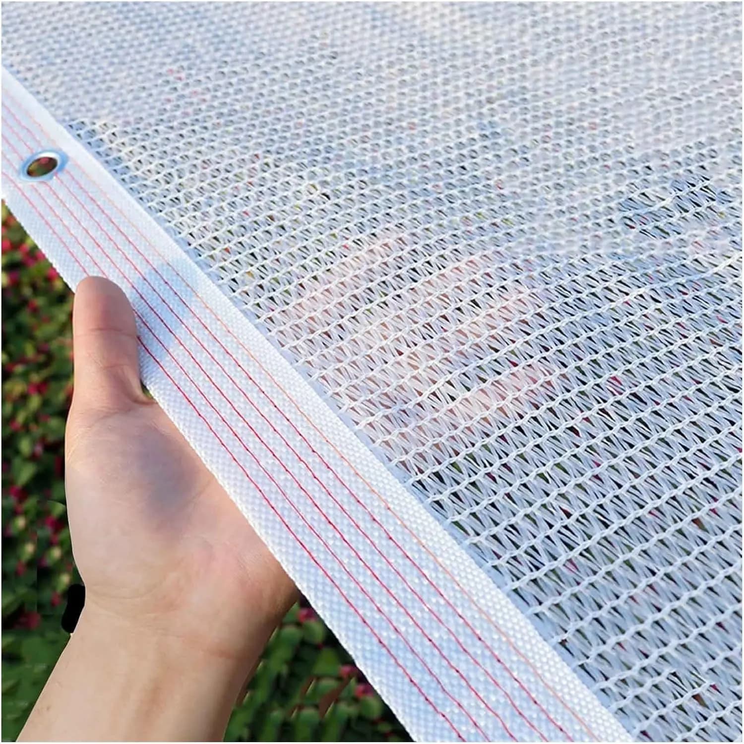 Shaded foil 55% for Garden, Exterior Network for Patio, Balcony, Poll (Bianco 3x3m)