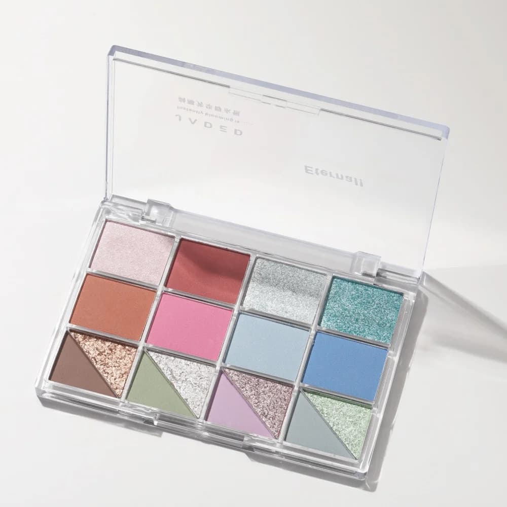 16 colors Multi-colored umbrella palette of high quality Contouring Glitter Matte Perlescent Sweat Resistant Makeup Dustshade Dry