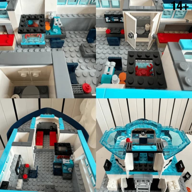 2026 New Product City Series Building Blocks Polar Giant Ship 815 Pcs Bricks Suitable for Birthday Gifts and Decorative Ornament