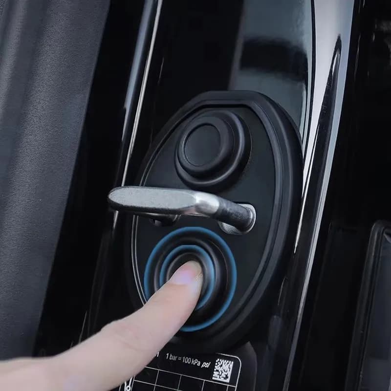 Cuscinetti in Silicone Antiurto per Chiusura Portiere Auto, Ammortizzatori Silenziosi e Accessori Protettivi per Serrature