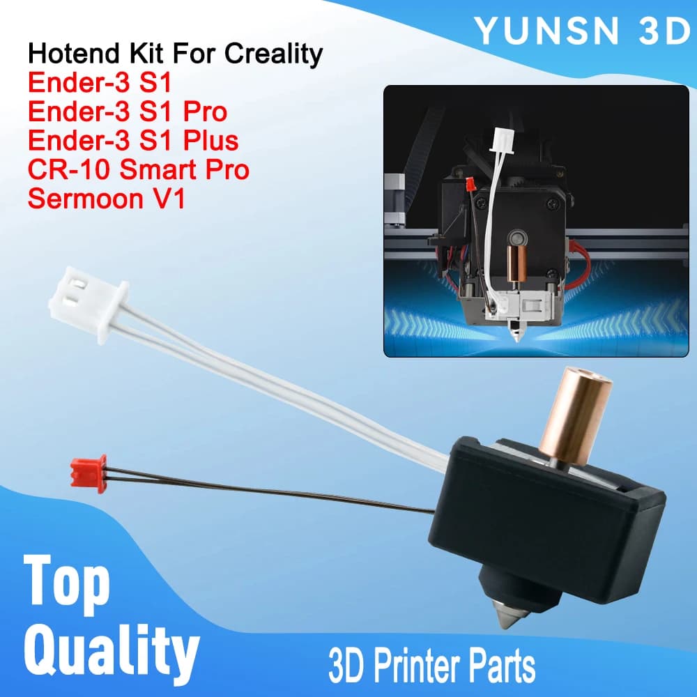 Updated 3D Creality Ender 3 S1/Ender-3 S1 Pro/Ender-3 S1 Plus/CR-10 Smart Pro/Sermoon V1 Replace Parts