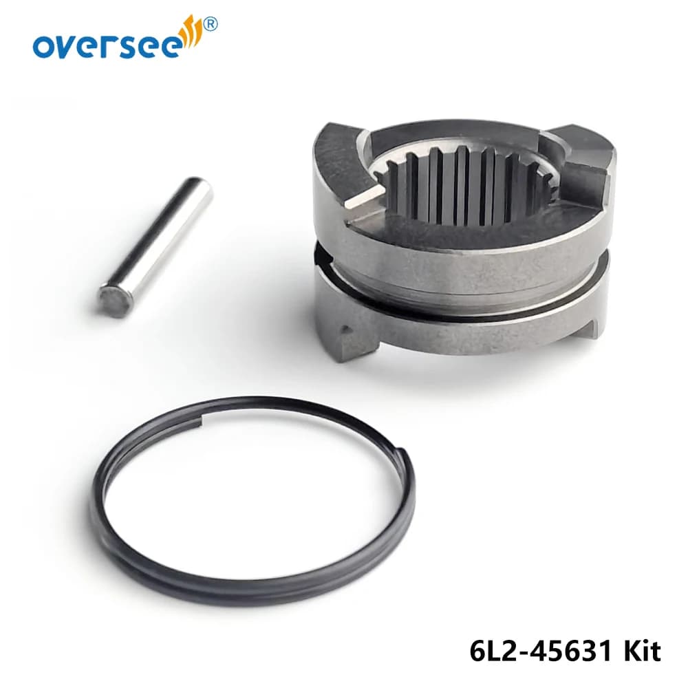 6L2-45631 Clutch Dog with Pin and Ring for Yamaha 20D 25N 25HP Outboard Engine 6L2-45631-00-00