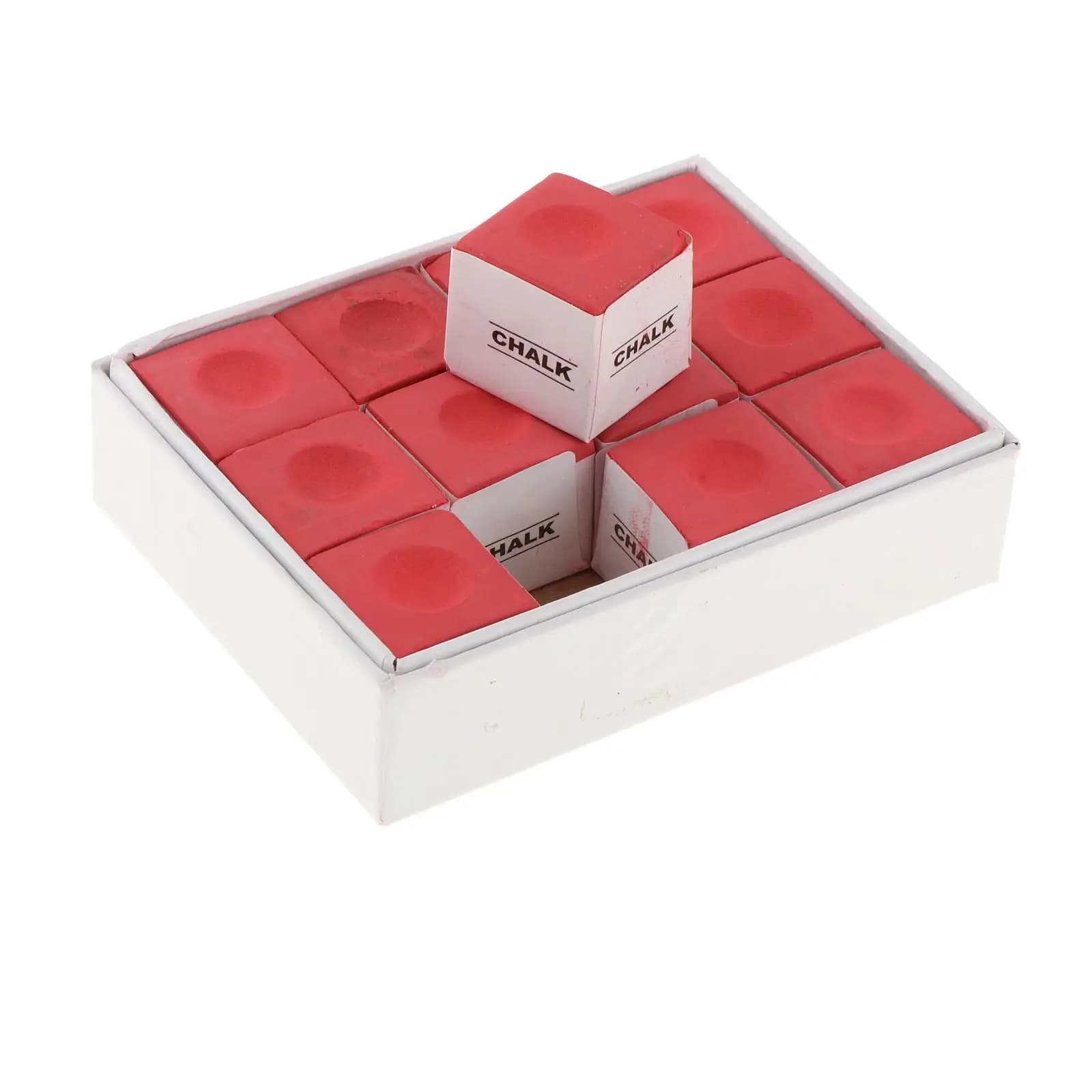 12x Gessetti Leggeri per Stecche da Biliardo e Snooker, Accessori per Punte di Stecche, per Bar, Tornei e Uso Domestico