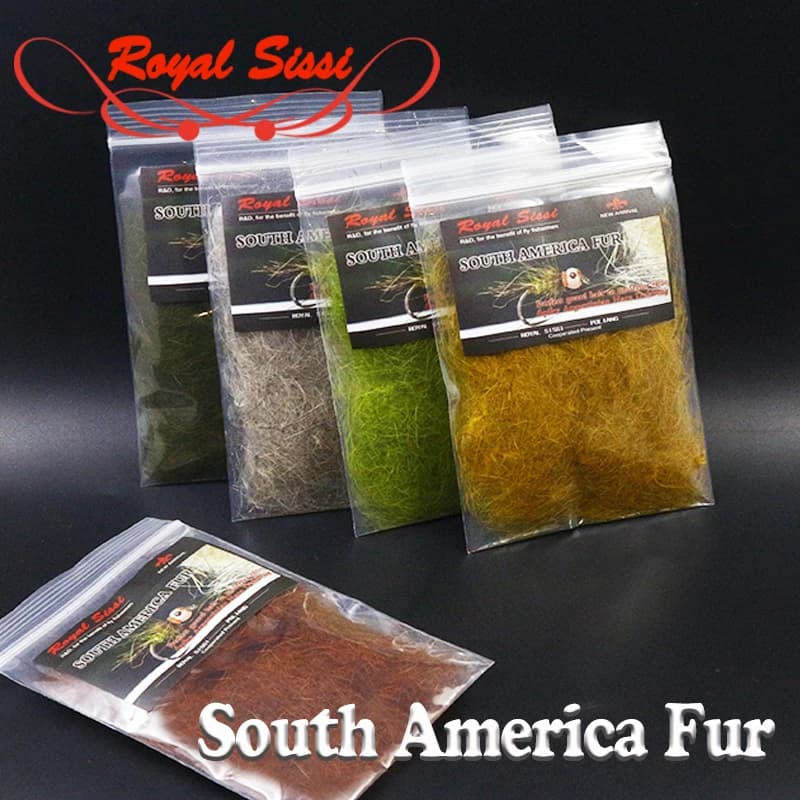 Royal Sissi rete 1 grammi Lepre argentino doppiatura super appuntita Ninfe ceca dub mosche per la pesca alla trota mosche ninfe secche