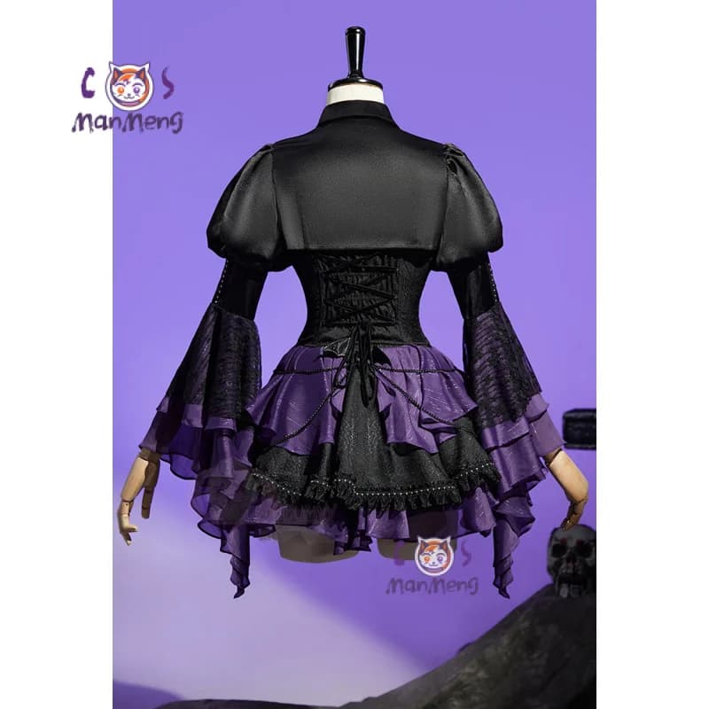 Monster Cos High Elissabat Costume Cosplay Donna Halloween party fantasy uniforme vestito puntelli calzini spilla Lolita dolce nuovo set