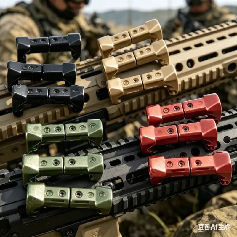 New 20mm Rail Cable Organizer Wire Management Slot PEQ Battery Box for M600 M300 Flashlight Switch Cord Attachments
