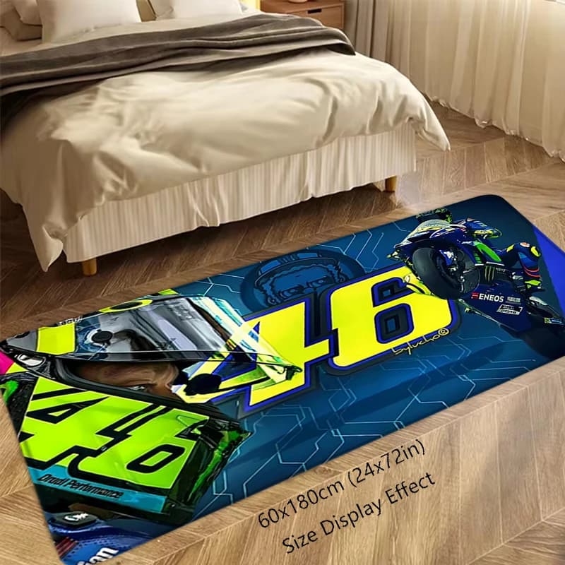 Tappetino interno Zerbino Tappeto antiscivolo per ingresso 46 Il medico Giocatore di motociclette Tappeto Camera da letto Tappetini da comodino Decorazioni per la casa