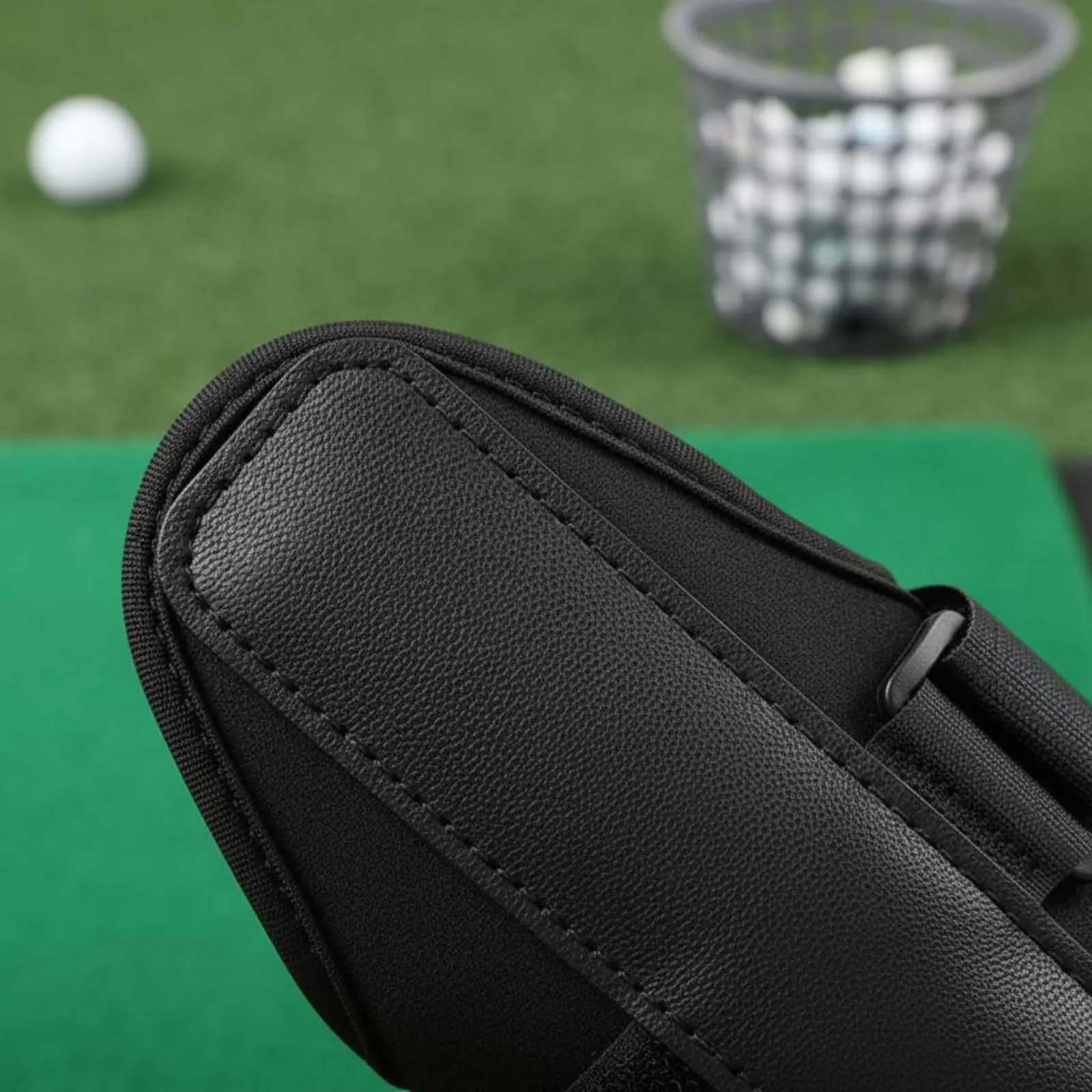 Supporto da Polso per Swing con Cinghie a Doppio Chiusura a Strappo, Attrezzatura Sportiva per Campo Pratica