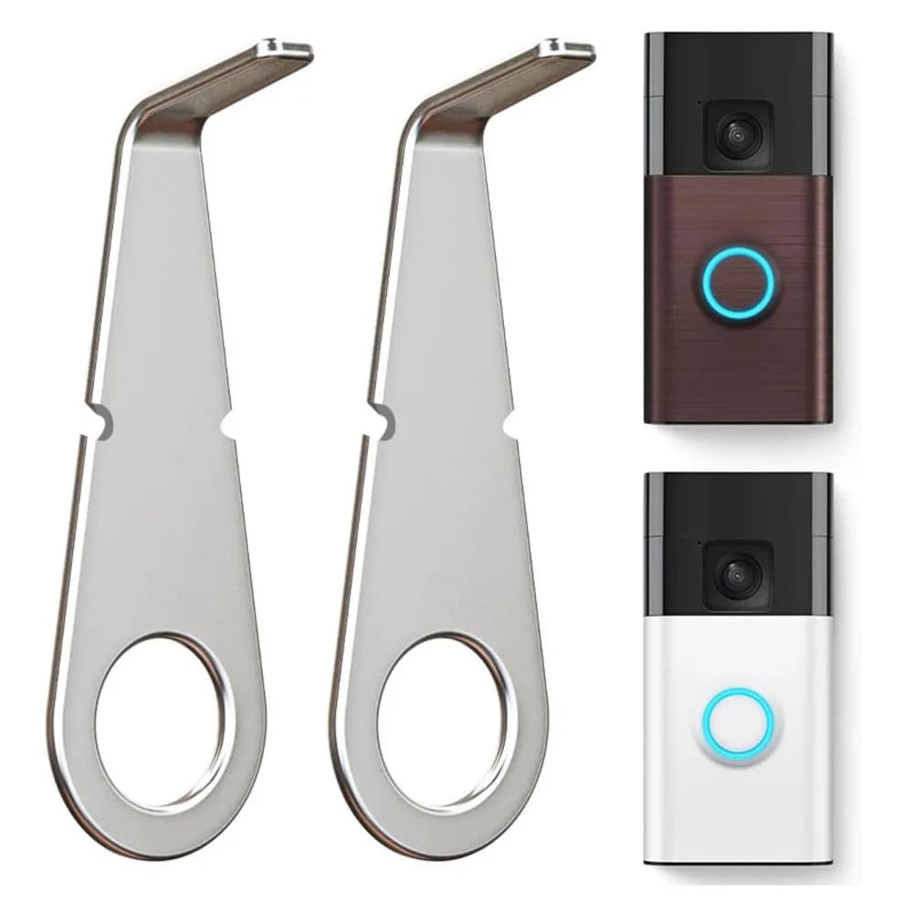 2x Chiave per la rimozione del campanello Ring, per l'apertura del vano batteria e il rilascio del supporto, progettata per l'uso con il campanello video Ring