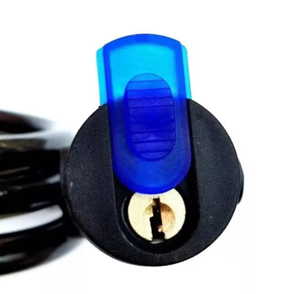 Accessori per lucchetti per biciclette resistenti da 90 cm Rinforzo di sicurezza Lucchetto per moto Antifurto con lucchetto a catena per bici a due chiavi