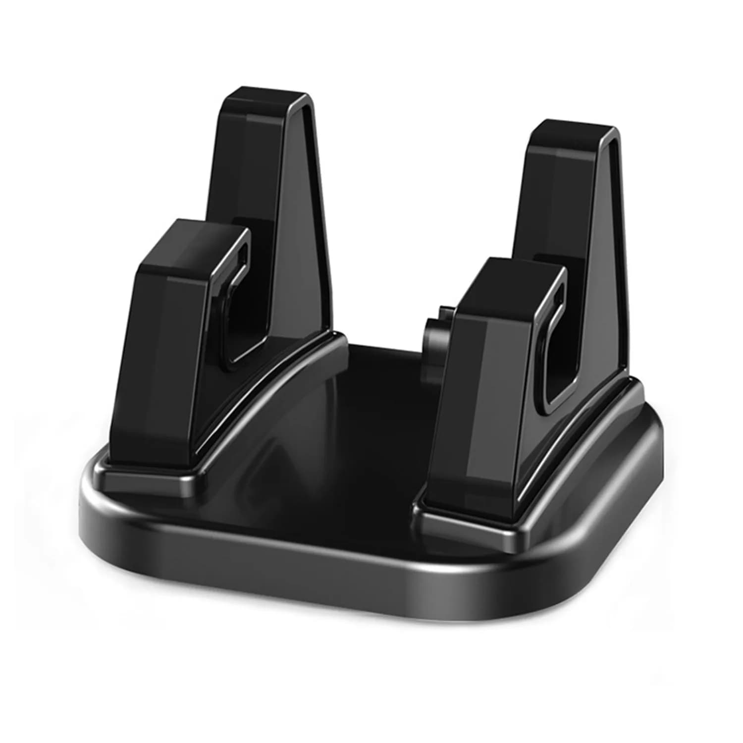 Supporto per telefono per auto da 360 gradi Supporto per telefono cellulare in morbido silicone antiscivolo Supporto per telefono cellulare per staffa per cruscotto GPS per auto 6x6x4.5 cm