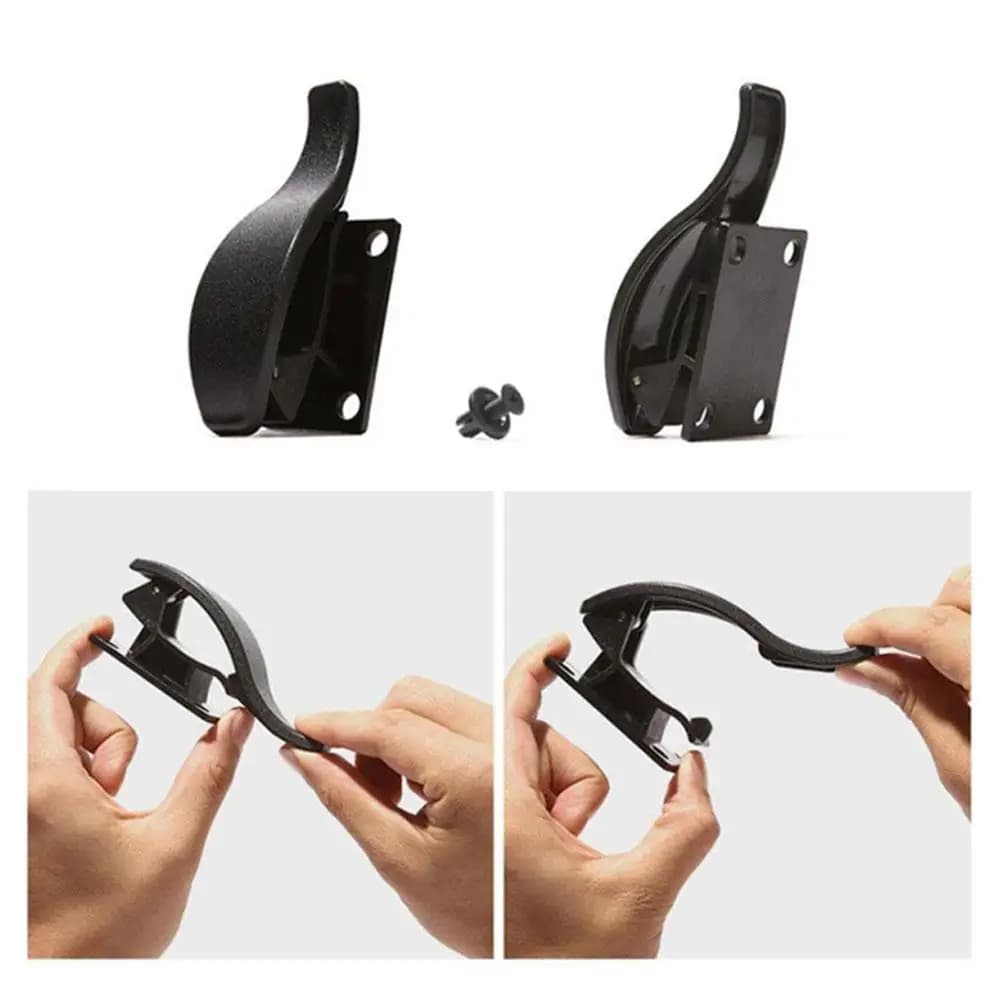 2 Pezzi Gancio per Sedile Auto Multiuso, Supporto per Ombrello da Bagagliaio, Organizzatore Porta Ombrelli Universale, Accessorio Auto
