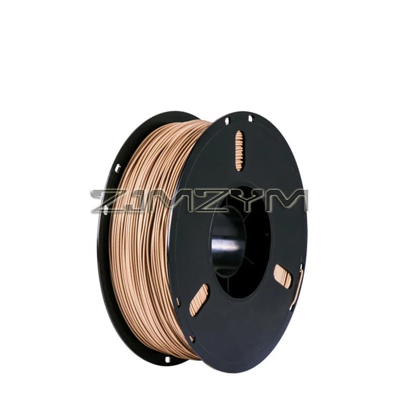 Filament PLA Effect Wood 1.75mm for 3D Printers, 1Kg Material for 3D Printing with Wood Effect