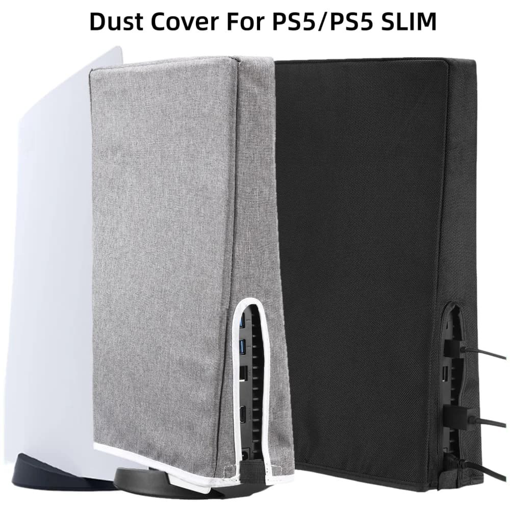 Copertura antipolvere per console di gioco PS5, custodia protettiva antigraffio, custodia protettiva per console PS5 Slim, accessorio per giochi.