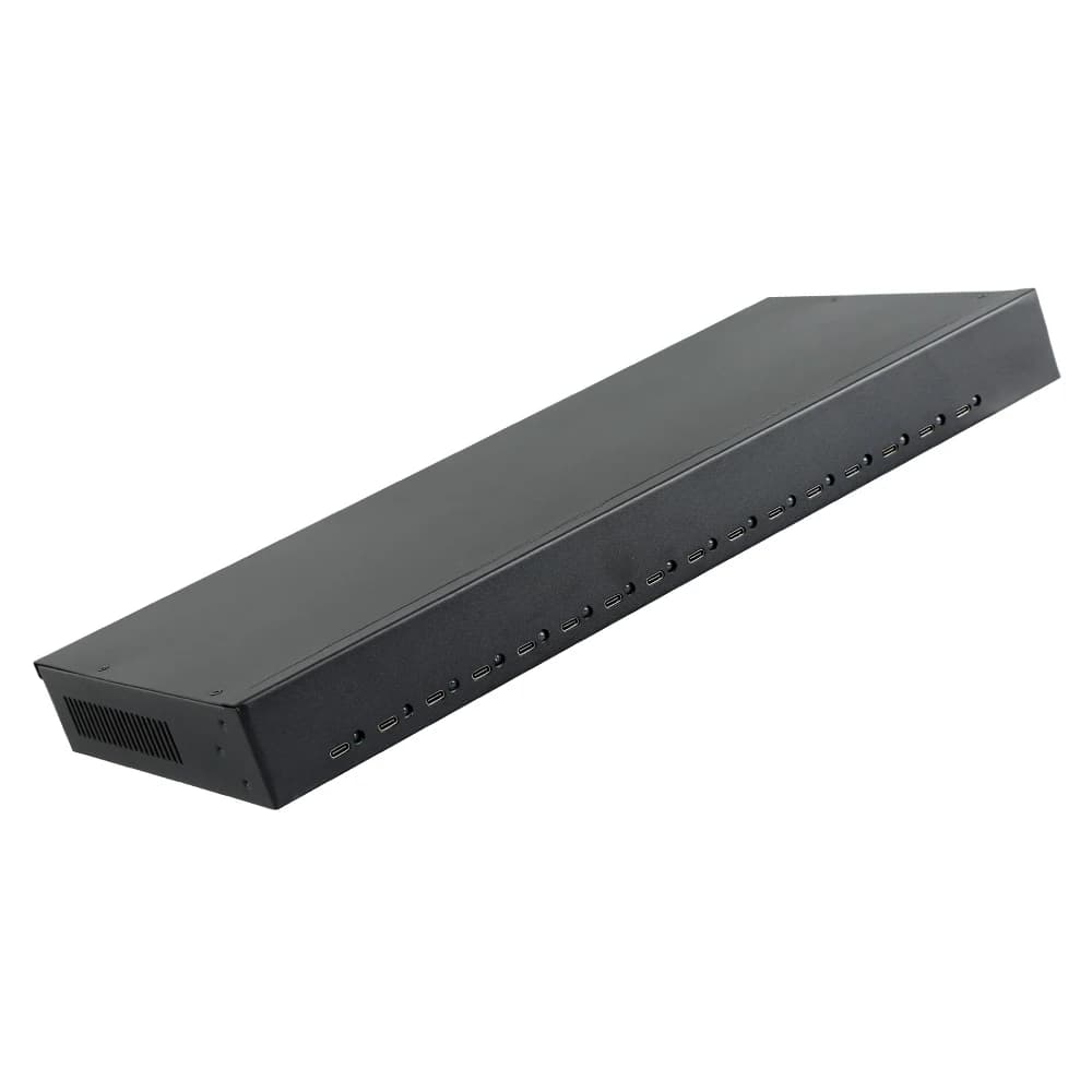 C-165C Hub USB c Sipolar a 16 porte Docking Stazioni di ricarica portatili da 200 W Dispositivi di ricarica rapida per telefono 2A