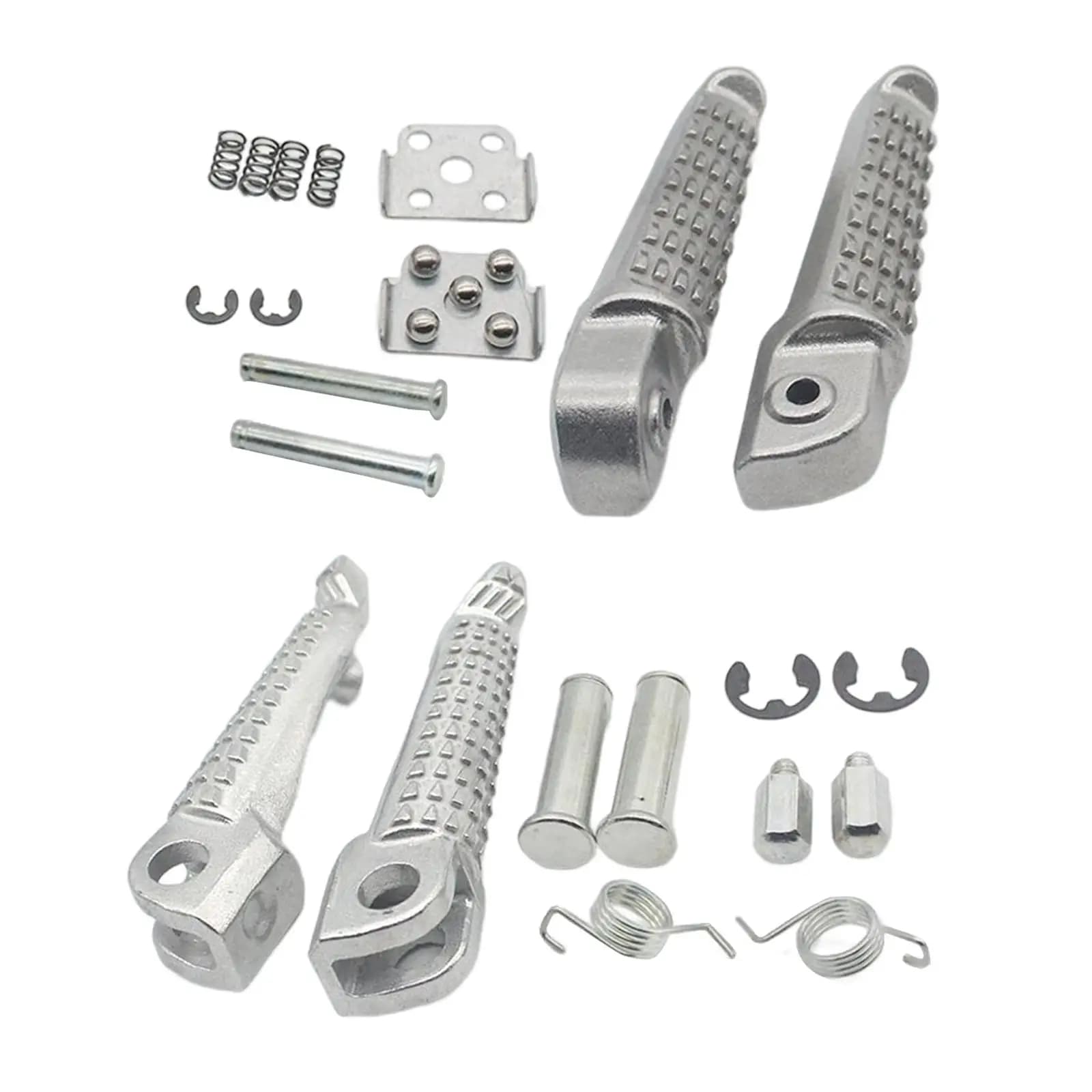 Il set di pedane sostituisce direttamente i kit di pedali poggiapiedi facili da installare adatti per Kawasaki Z750 0SX er-6N er-6F er6