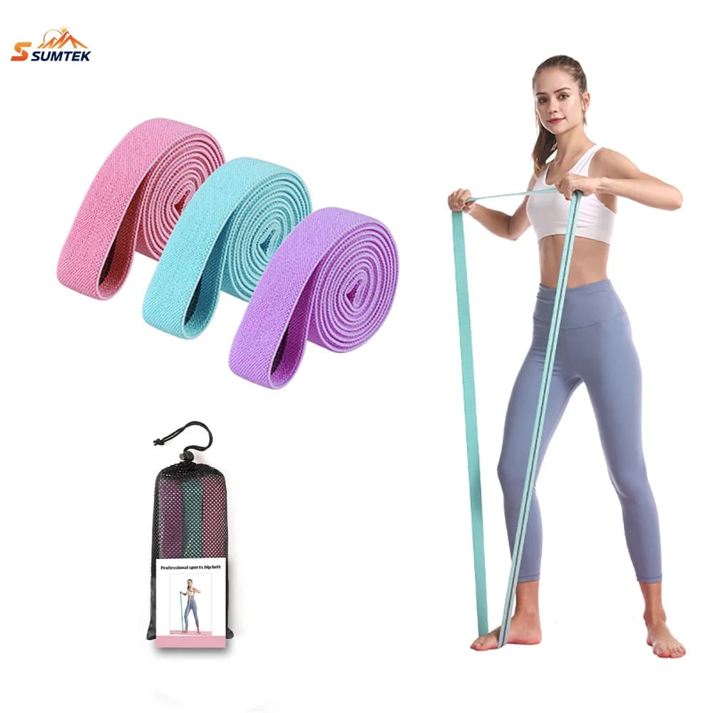 3-piece tractions, for exercise of buttocks and legs Elastic elastic bands for traction exercises Strength for fitness equipment at home