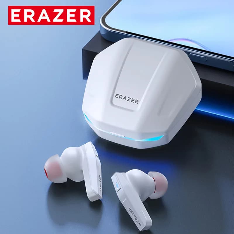 ERAZER XT86 Bluetooth Headphones Wireless Headphones Gaming Headphones Water resistant TWS noise reduction with ERAZER earphones