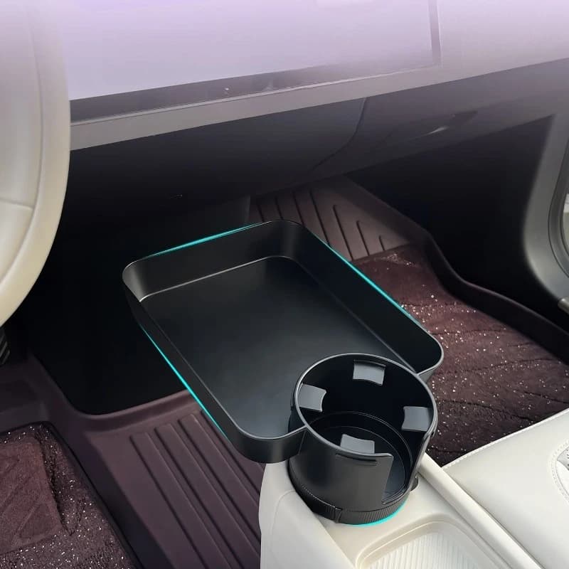 Multifunctional Storage Organizer Tray with Cup Holder for NIO Firefly Center Console Car Accessories