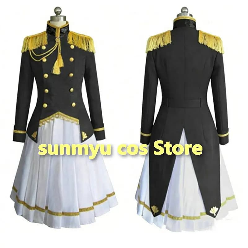 Hetalia Axis Powers Kiku Honda Costume Cosplay Formato personalizzato