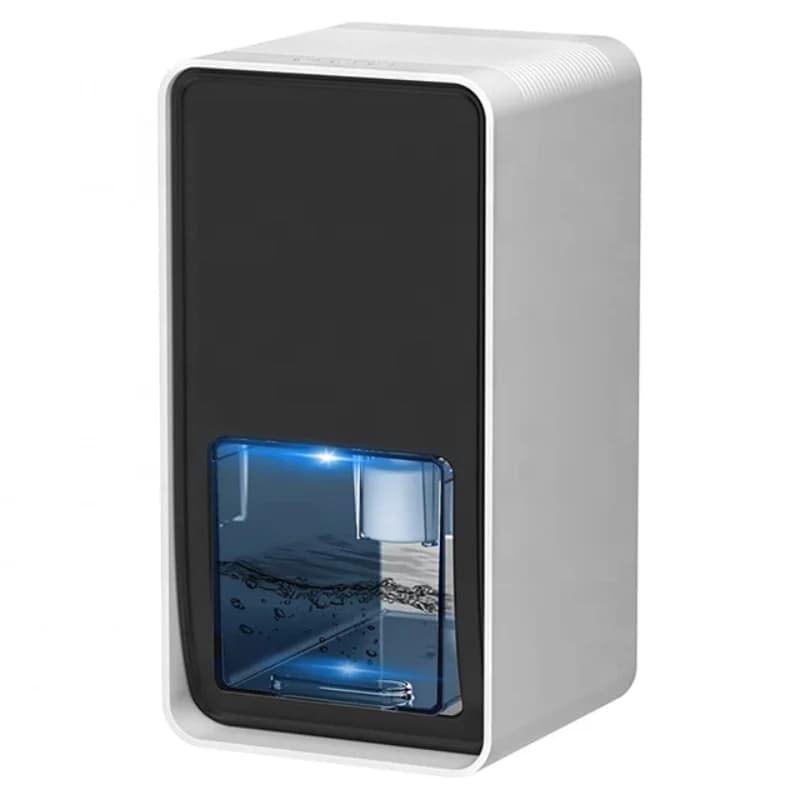 Deumidificatore purificatore d'aria multifunzione con connessione di scarico esterno