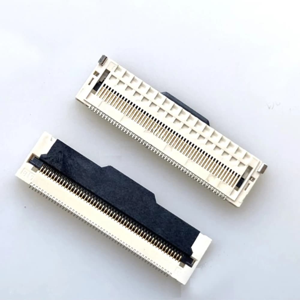 10 pz 0.5MM FPC FFC connettore 51P 68P Flip Cover anteriore presa LCD a corpo largo con fibbia FPC FFC Port