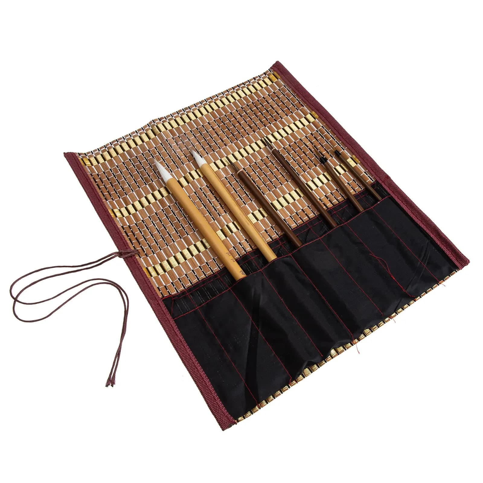 1Set Chinese Calligraphy Brush Set Premium Handmade Hair Brushes for Beginners and Professionals Watercolor Painting Drawing