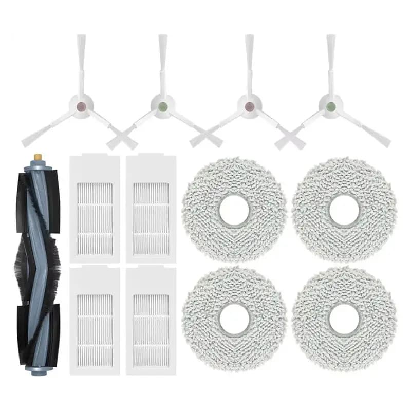A70Z Fafa】Per Robot Aspirapolvere Yeedi Floor 3 Station: Ricambi e Accessori - Spazzola Principale, Spazzola Laterale, Panno Mop