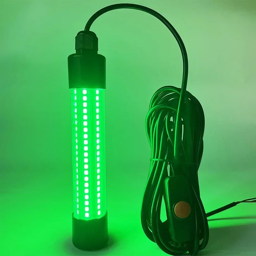 12V/24V HAS CONDOTTO LA Luce di Pesca IP68 Waterproof bait Fish Finder Lamp Drawing Underwater Fishing Light Accessory