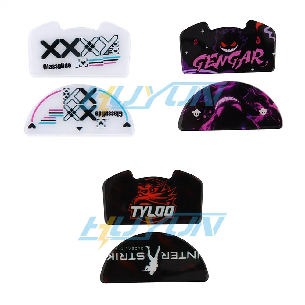 Adesivo piedini mouse in vetro temperato per mouse wireless RAZER Viper V3 PRO
