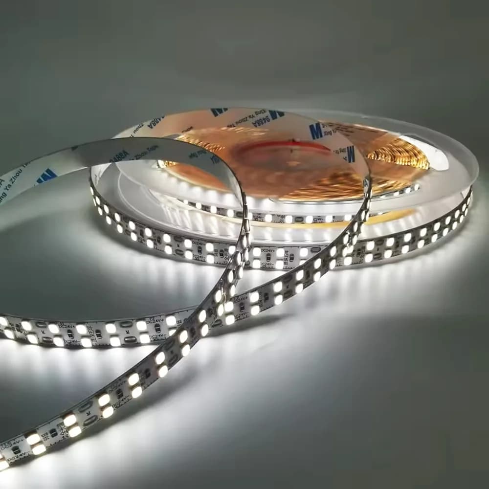 Striscia LED RA98 10M DC 24V SMD2835 Doppia fila 240 LED/M 3000K 4000K 6000K Nastro flessibile a spettro completo Luce di protezione degli occhi